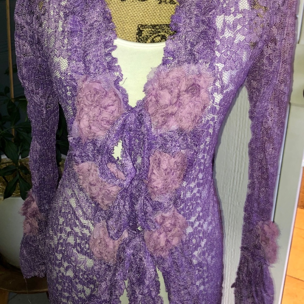 Long Lace Jacket - Picture 3 of 3